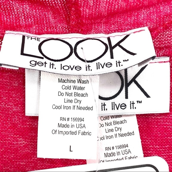 The Look Women's 2 in 1 Duster Sweater Cardigan L - Picture 4 of 6